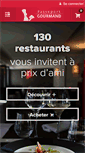 Mobile Screenshot of passeport-gourmand.net